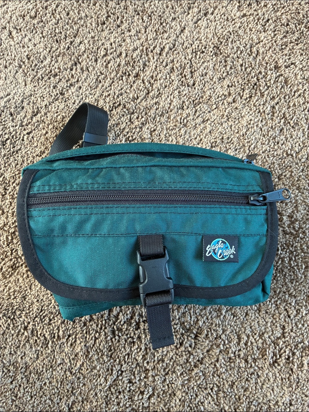 Eagle Creek Travel Fanny Pack Waist Bag Green - Picture 3 of 10
